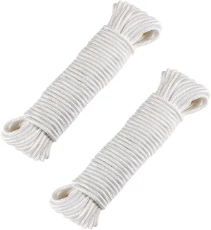 Outdoor Rope Tent 2pcs Tied Rope 4mm Diameter 10m Long for Camping Travel