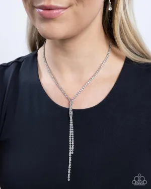 Paparazzi Necklace ~ Timeless Team - White