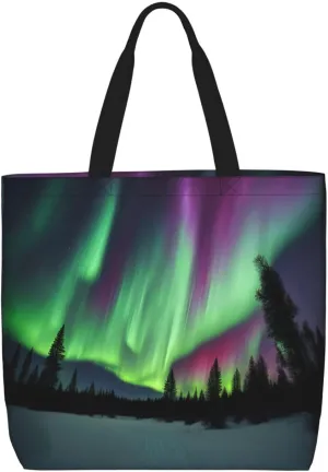 Peacock Feather Print Tote Bag Shoulde Bag Handbag Grocery Bags Reusable For Office Shopping Travel Casual Work Holiday