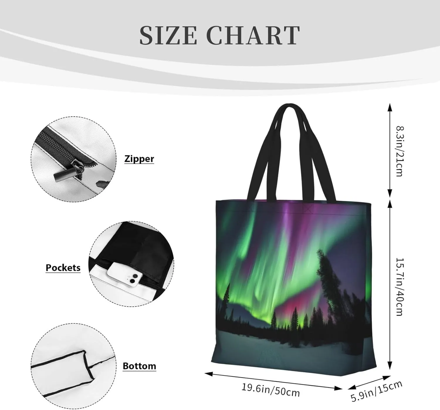 Peacock Feather Print Tote Bag Shoulde Bag Handbag Grocery Bags Reusable For Office Shopping Travel Casual Work Holiday