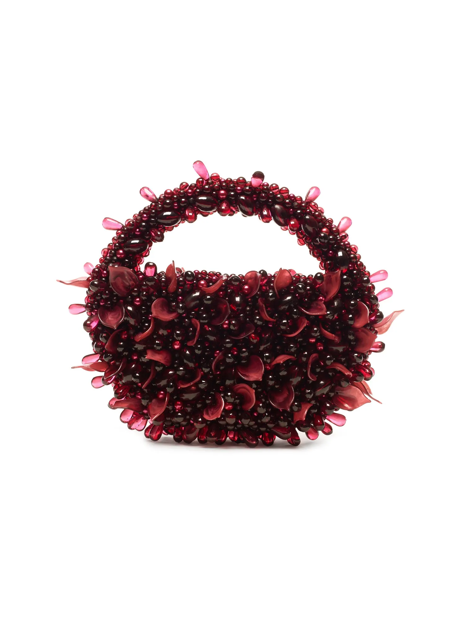 Petal Bag Garnet Red