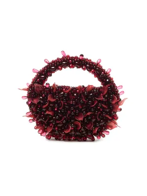 Petal Bag Garnet Red