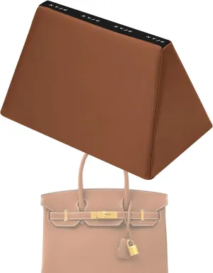 Pillow Luxury Bag Shaper Silky Smooth Insert for Handbagsfit Birkin 20/25/30/35/40 Bags, Keep Bag Shape(Brikin 35,Gold)