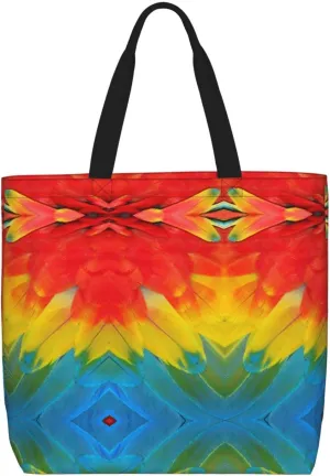Pink Flamingo Pattern Print Fashion Tote Bag,Travel Handbag For Women, Hobo Bags, Work Shoulder Bags Crossbody Bag