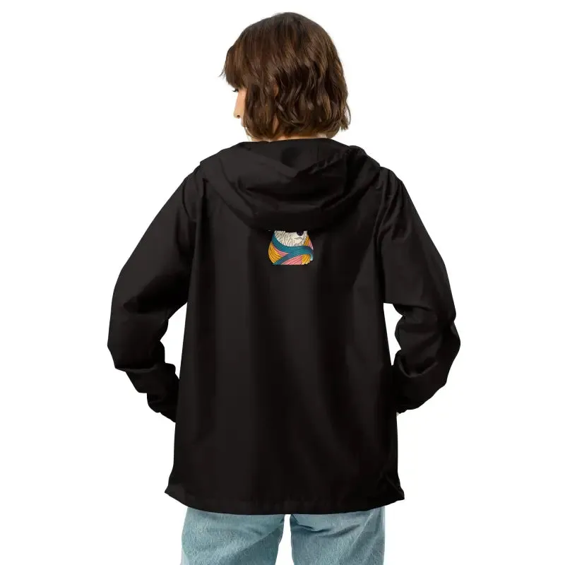 Polar Bear Unisex Lightweight Zip Windbreaker