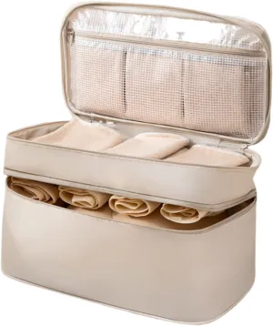 Portable Underwear Bra Storage Bag Waterproof Travel Organizers Multi-Layer Toiletry Packing Cube