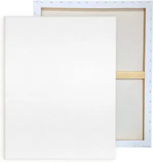 Pre Stretched Canvases for Painting 24x36 2 Pack Large Blank Canvas Boards for Acrylic Pouring and Oil Painting, 100% Cotton, 5-Time Gesso Primed