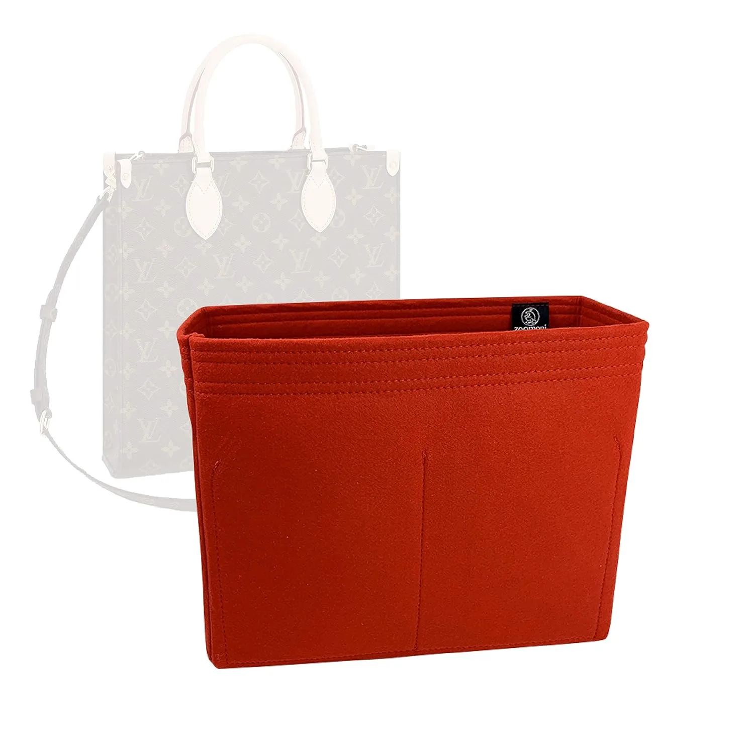 Premium Bag Organizer for Louis Vuitton Sac Plat PM (Handmade/20 Color Options) [Purse Organiser, Liner, Insert, Shaper]