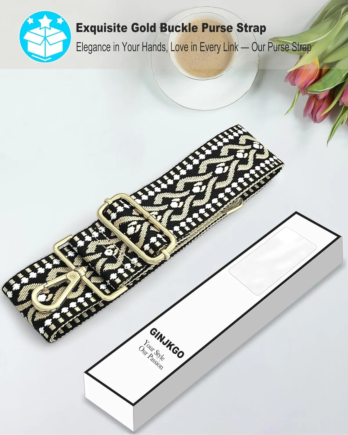 Purse Straps Replacement Crossbody - Guitar Strap for Purses Crossbody