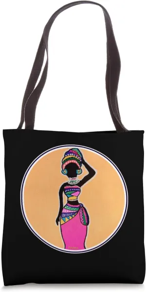 Pyram's Heart Rustic and Folk Design- Stylish and Resilient Tote Bag