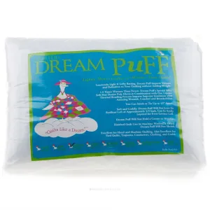 Quilters Dream batting Puff Throw White 60" x 60"