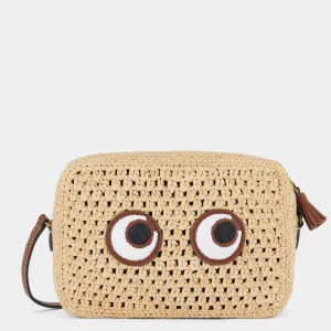 Raffia Eyes Cross-body