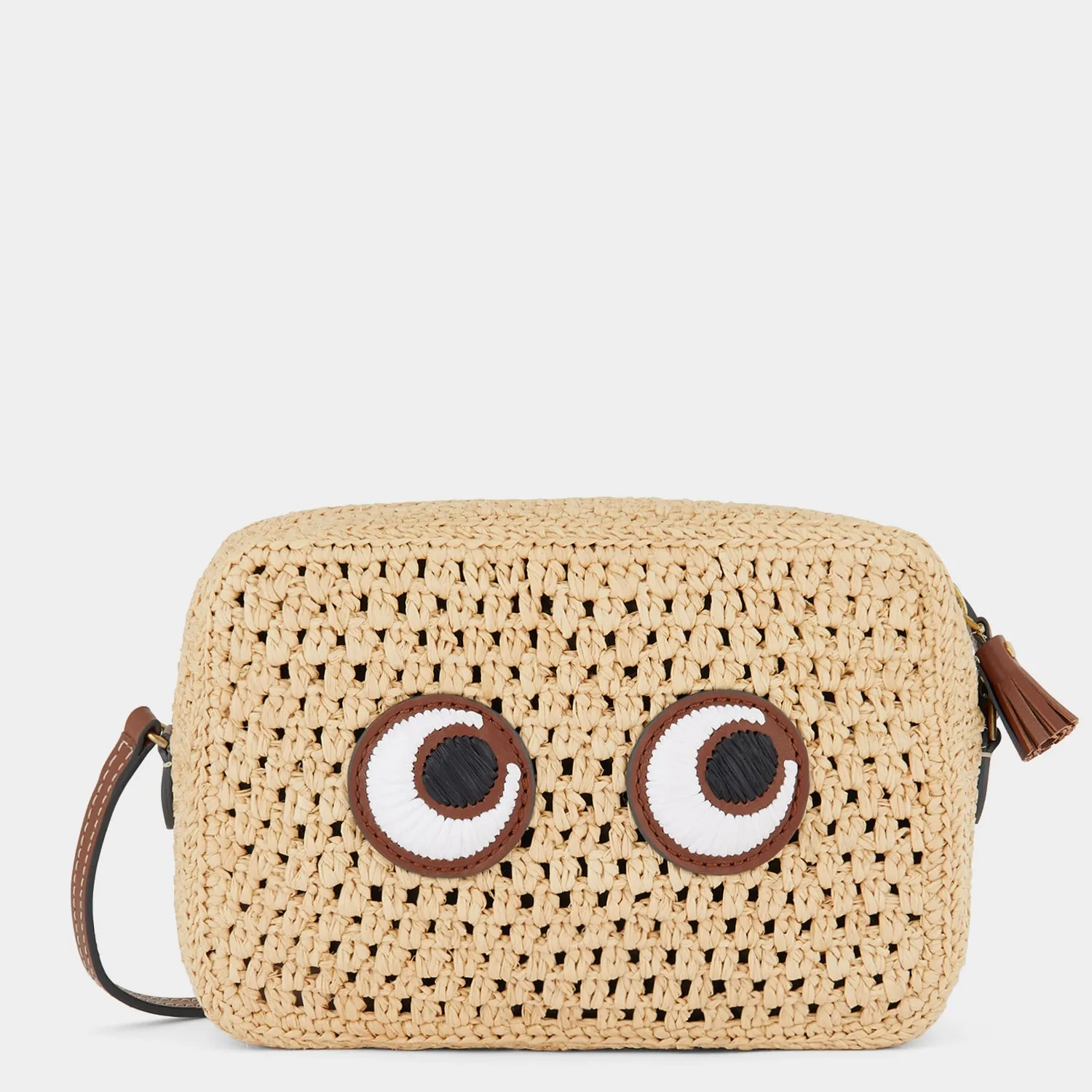 Raffia Eyes Cross-body