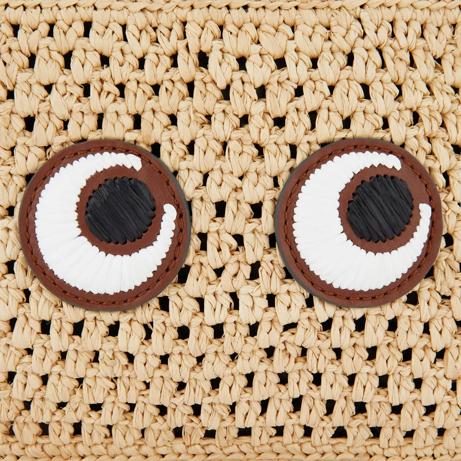 Raffia Eyes Cross-body