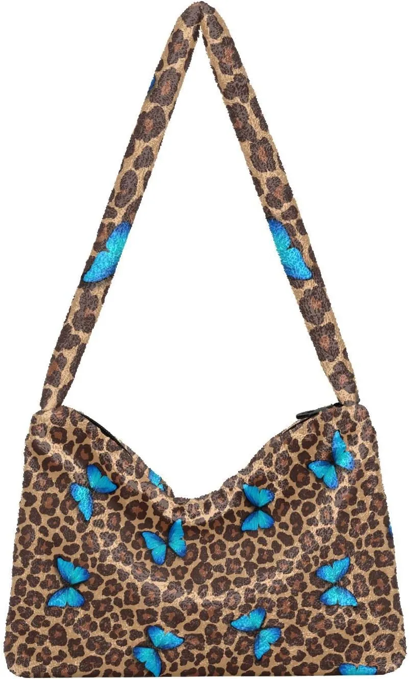 Rainbow Mushroom Stars Womens Handbags Shoulder Bag, Hand Bag for Ladies, Womens Outdoor Bag