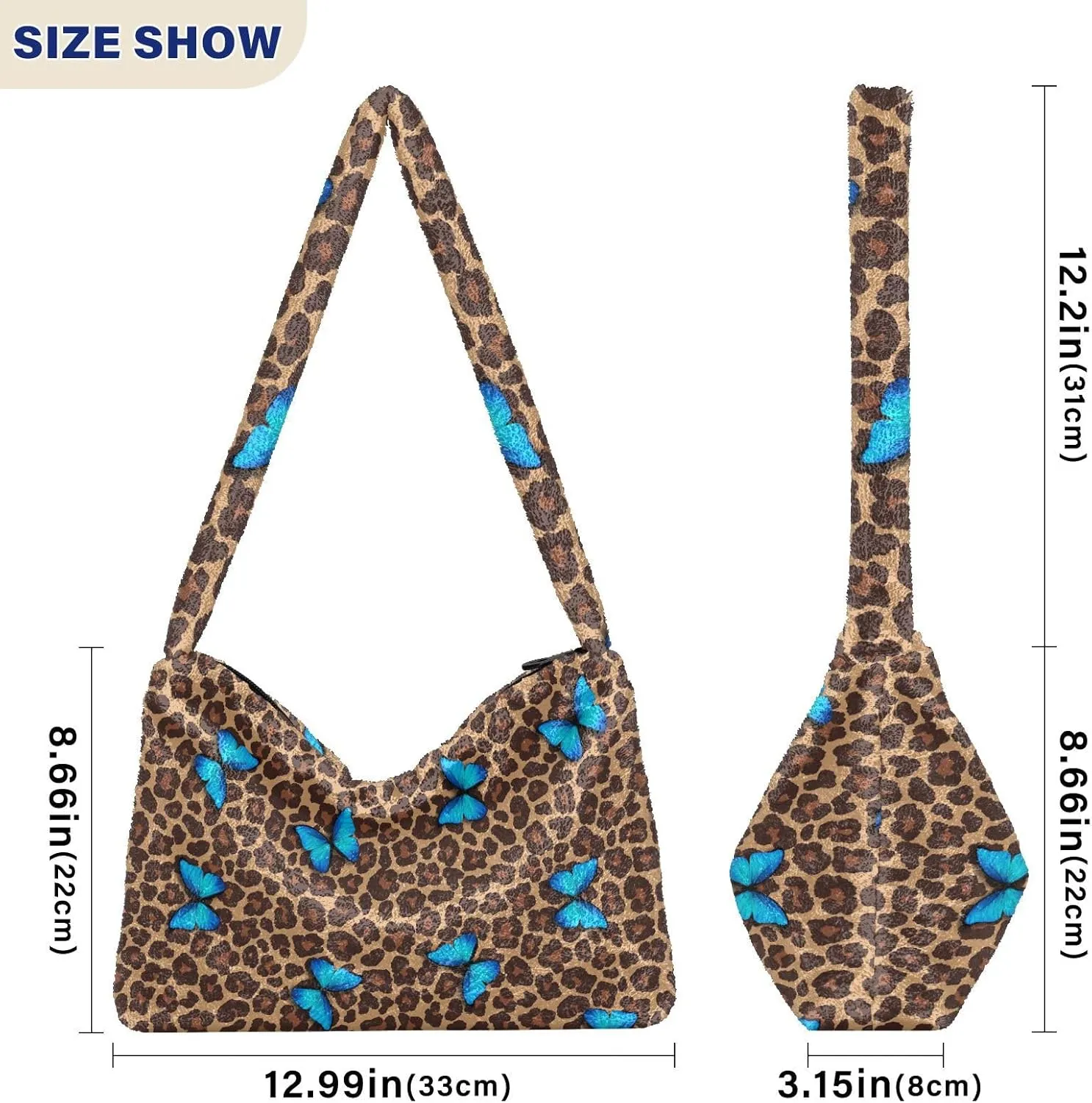 Rainbow Mushroom Stars Womens Handbags Shoulder Bag, Hand Bag for Ladies, Womens Outdoor Bag