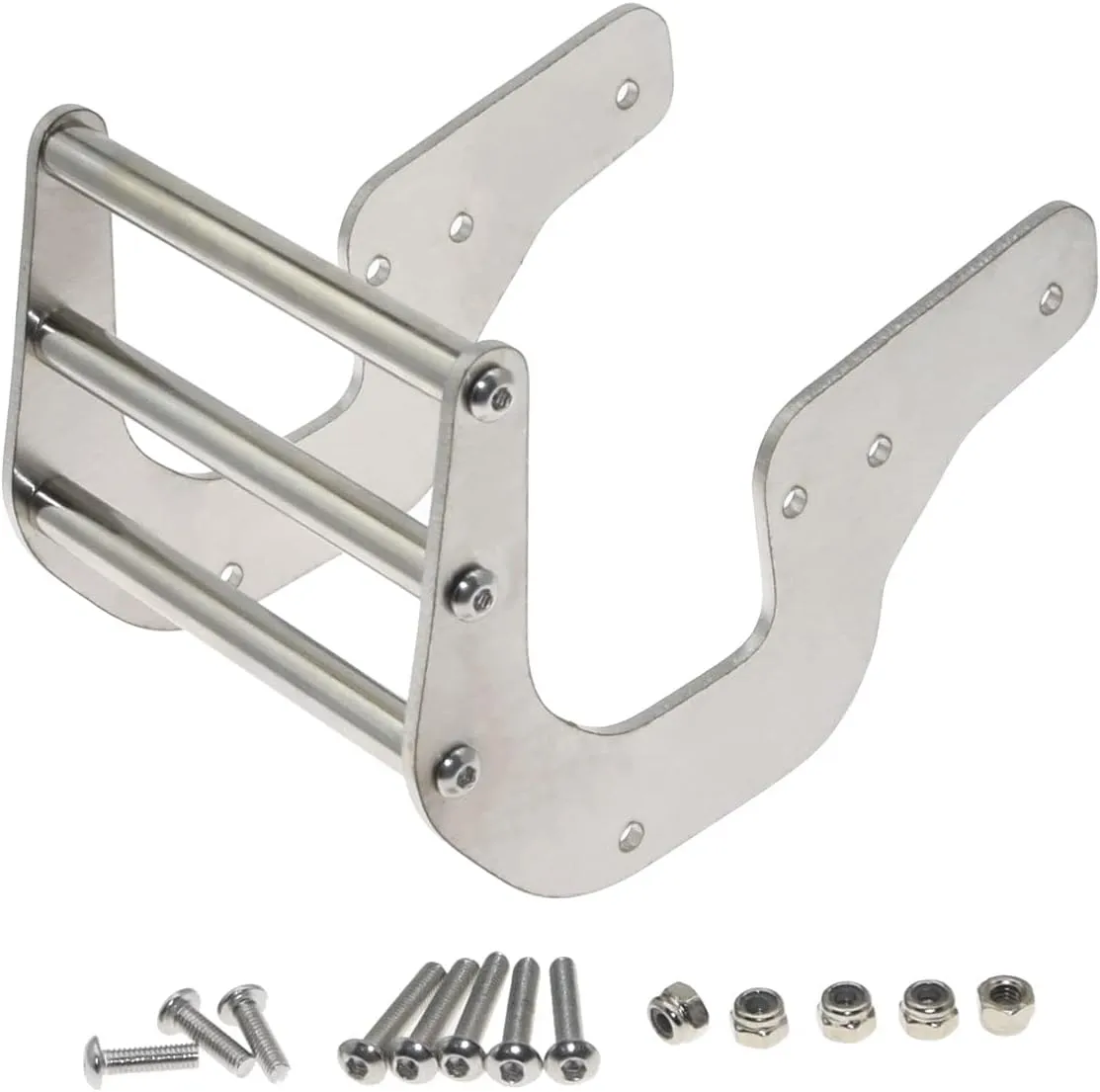 RC Front Bumper Anti-Collision Armor for LOSI LMT 4WD Solid Axle Monster Truck Rc Car Metal Stainless Steel Upgrade Part