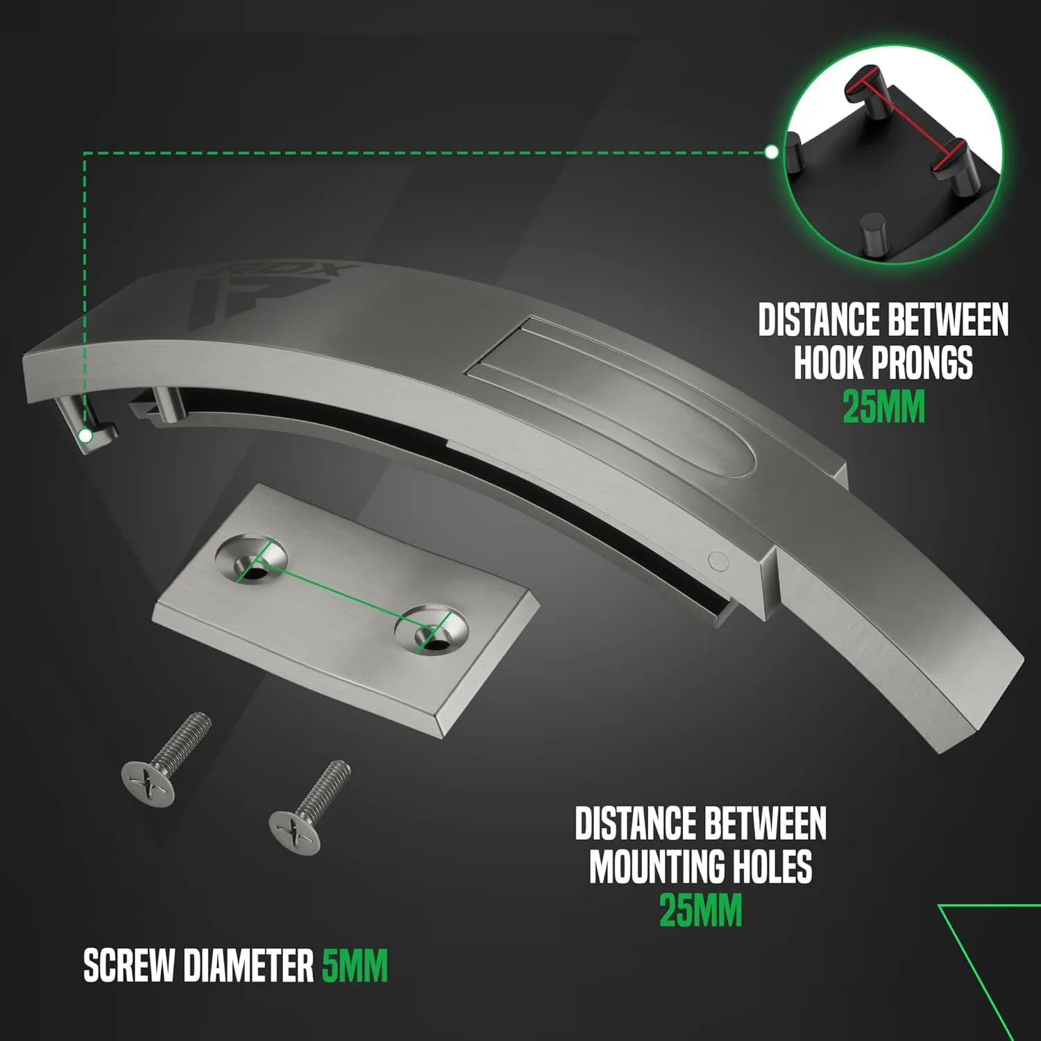RDX Replacement Lever Buckle for Weight lifting and Powerlifting Belts, Stainless Steel Cast Alloy SPARE Clasp Closure