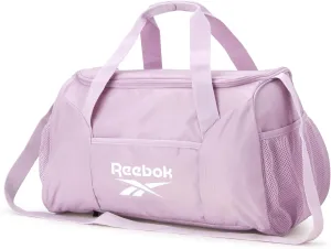 Reebok Duffle Bag – Gym Bag for Women & Men, Carry On and Overnight Duffle for Travel & Fitness, Size Small, Aleph Purple