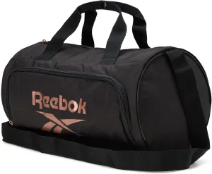Reebok Duffle Bag – Gym Bag for Women & Men, Carry On and Overnight Duffle for Travel & Fitness, Size Small, Easton Black