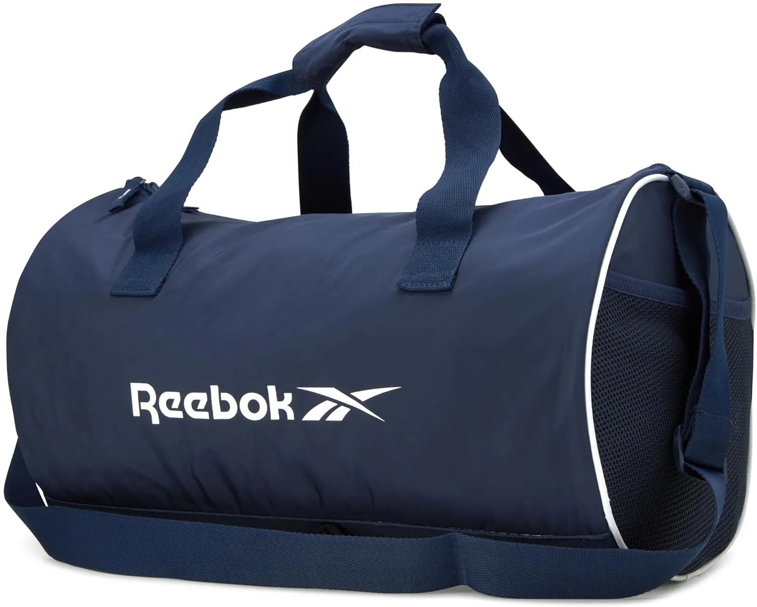Reebok Duffle Bag – Gym Bag for Women & Men, Carry On and Overnight Duffle for Travel & Fitness, Size Small, Kellan II Blue