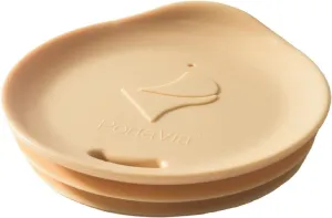 Reusable Coffee Cup Silicone Lid – Fits Most Tumbler, Water Bottle, & Ceramic Coffee Mug Between 3⅜”-3⅝” – Dishwasher-Safe Travel Mug Lid keeps your beverage in your mug (Large - Cappuccino)