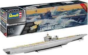 Revell 05180 German Submarine Type IX C/40 Platinum Edition 1:72 Scale Unbuilt/Unpainted Plastic Model Kit