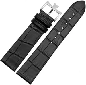 Richie strap] 18mm 20mm Genuine Leather Watch Band Strap Buckle Stitch for Vacheron Constantin