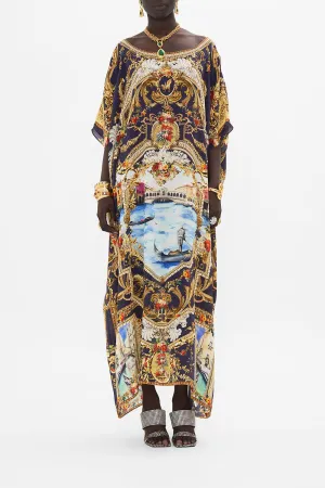 ROUND NECK KAFTAN VENICE VIGNETTE