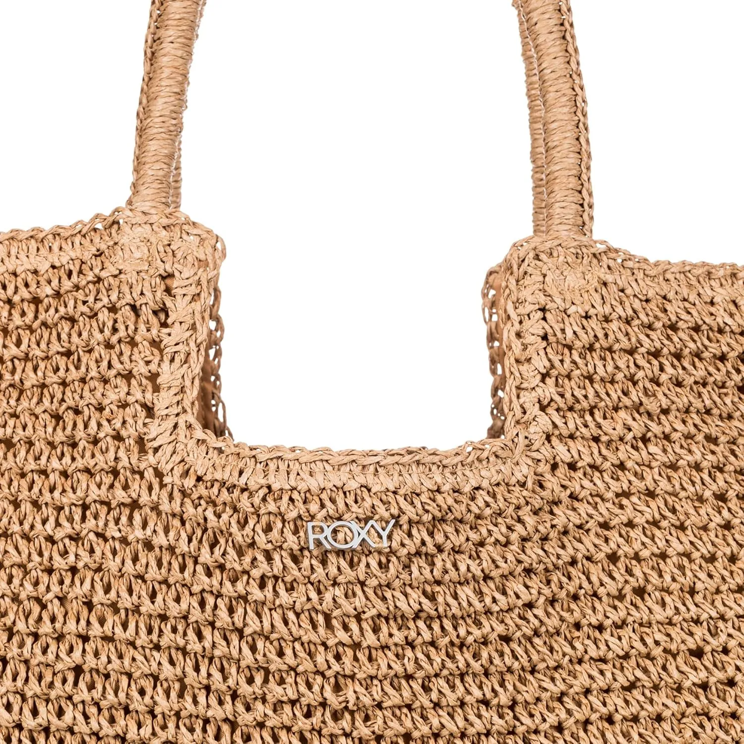Roxy Women's Beach Tote Bag | Travel | Vacation | Straw | Lightweight | Breathable