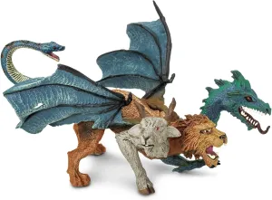 Safari Ltd. Chimera Figurine - Detailed 7" Plastic Model Figure - Mythical Hybrid Creature Play Toy for Boys, Girls & Kids Age 3 