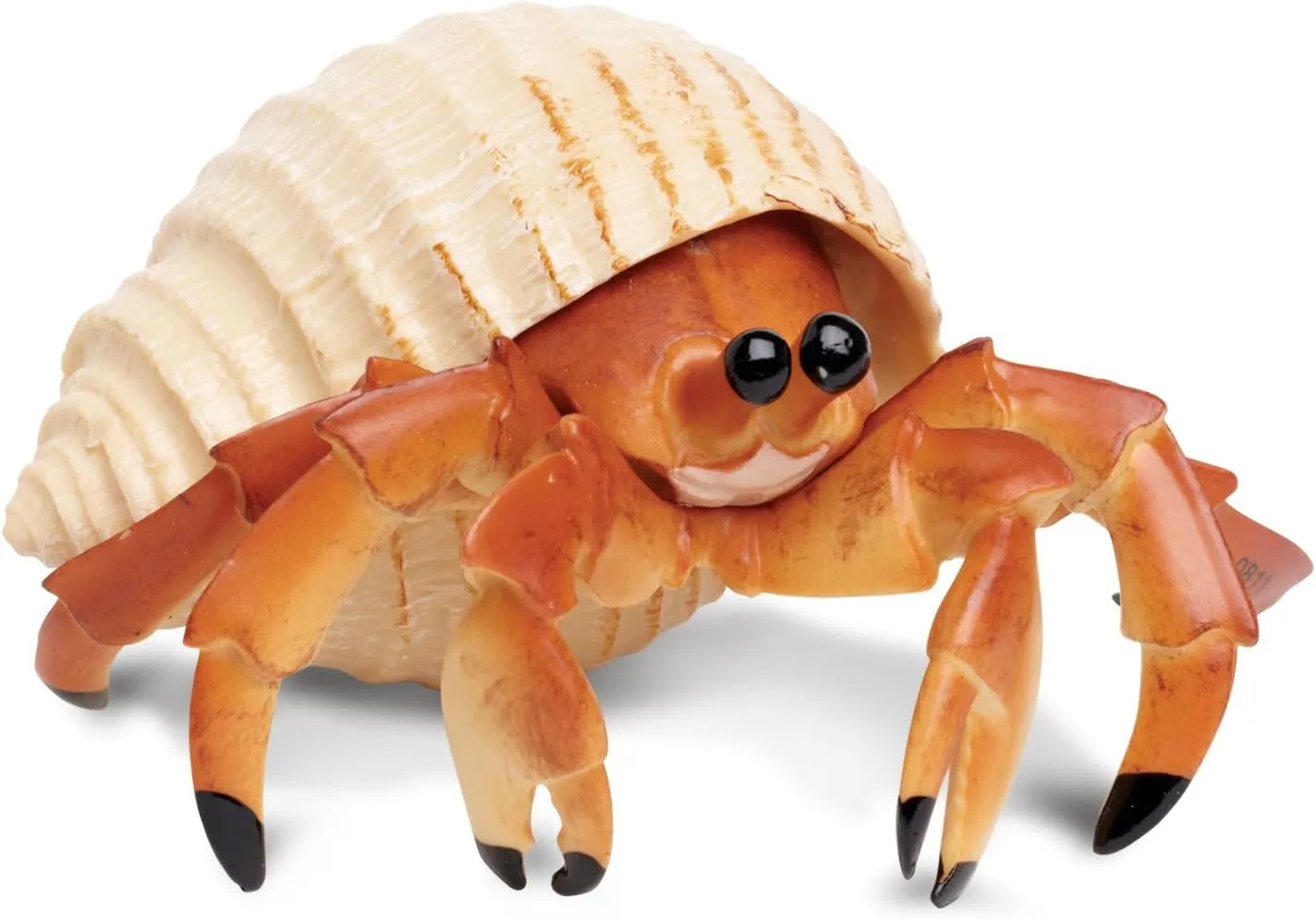 Safari Ltd. Hermit Crab Figurine - Detailed 4.5" Model Figure - Educational Toy for Boys, Girls, and Kids Ages 18M 