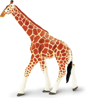 Safari Ltd. Reticulated Giraffe Figurine - Detailed 9.5" Plastic Model Figure - Fun Educational Toy for Boys, Girls & Kids Ages 3 