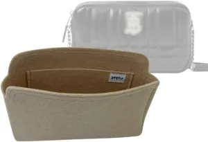 SAMORGA (11-13/ Bur-Lola-Camera-S-Dome Bag Organizer for Bur Small Lola Camera Bag Organizer Insert Innerbag (2mm Dune)