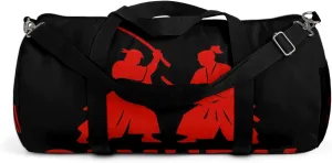 Samurai Vintage Duffel Bag - Gym Tote, Travel, and Sports Gear, Martial Arts Accessory
