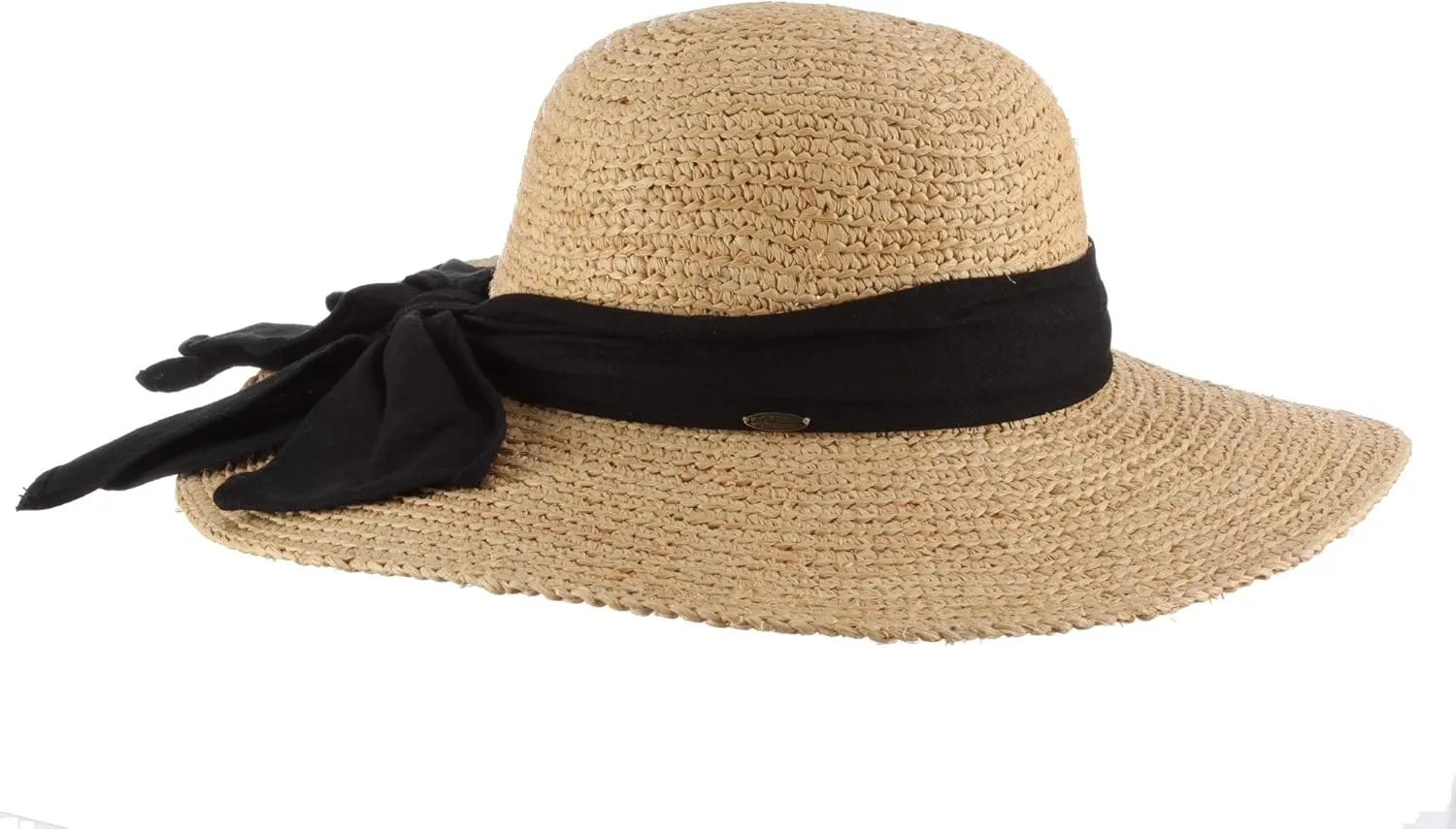 Scala Women's One Size Big Brim Raffia Hat