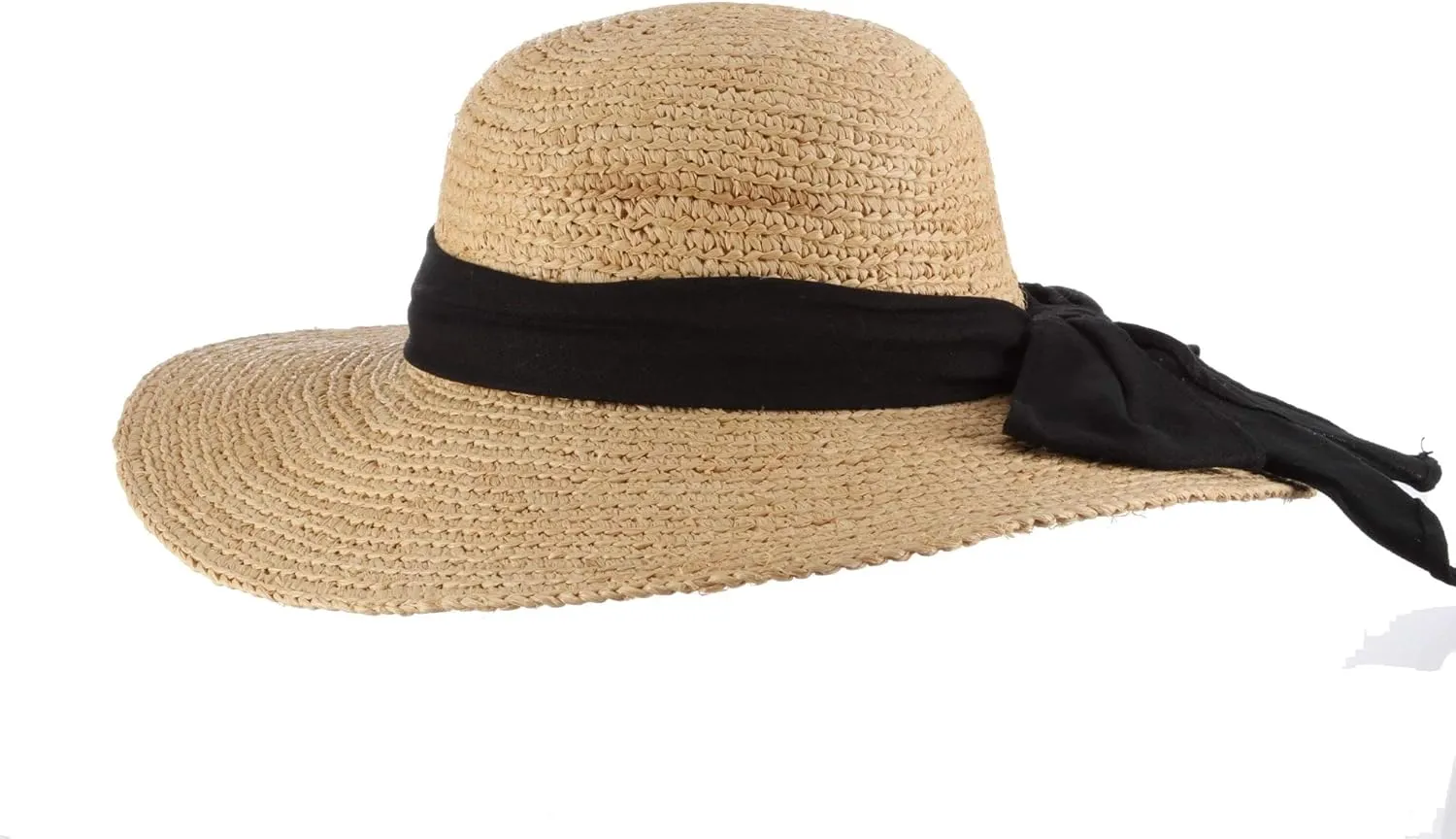 Scala Women's One Size Big Brim Raffia Hat