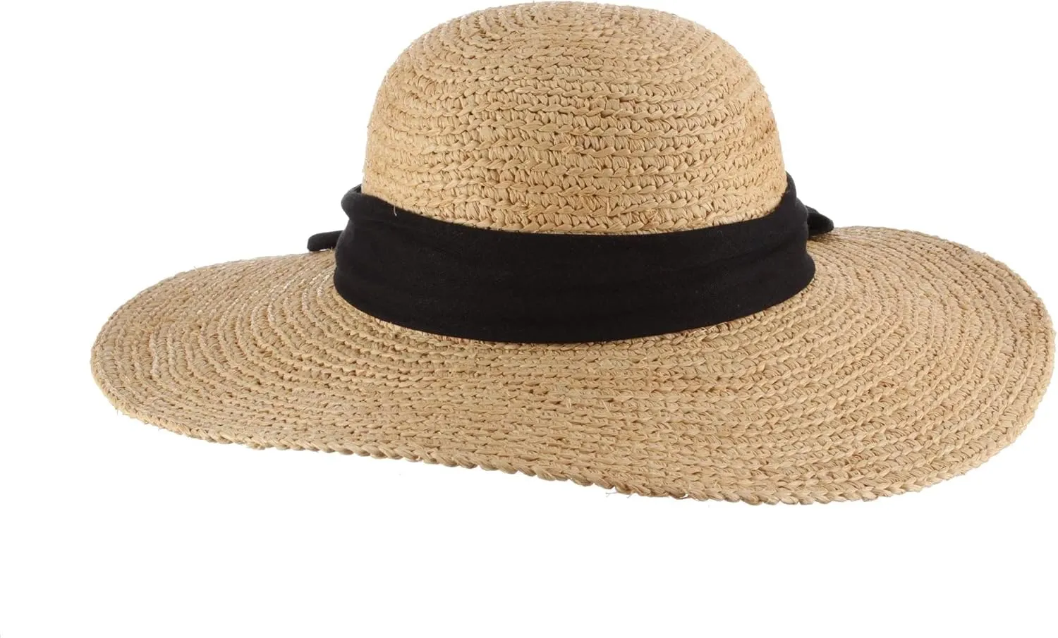 Scala Women's One Size Big Brim Raffia Hat