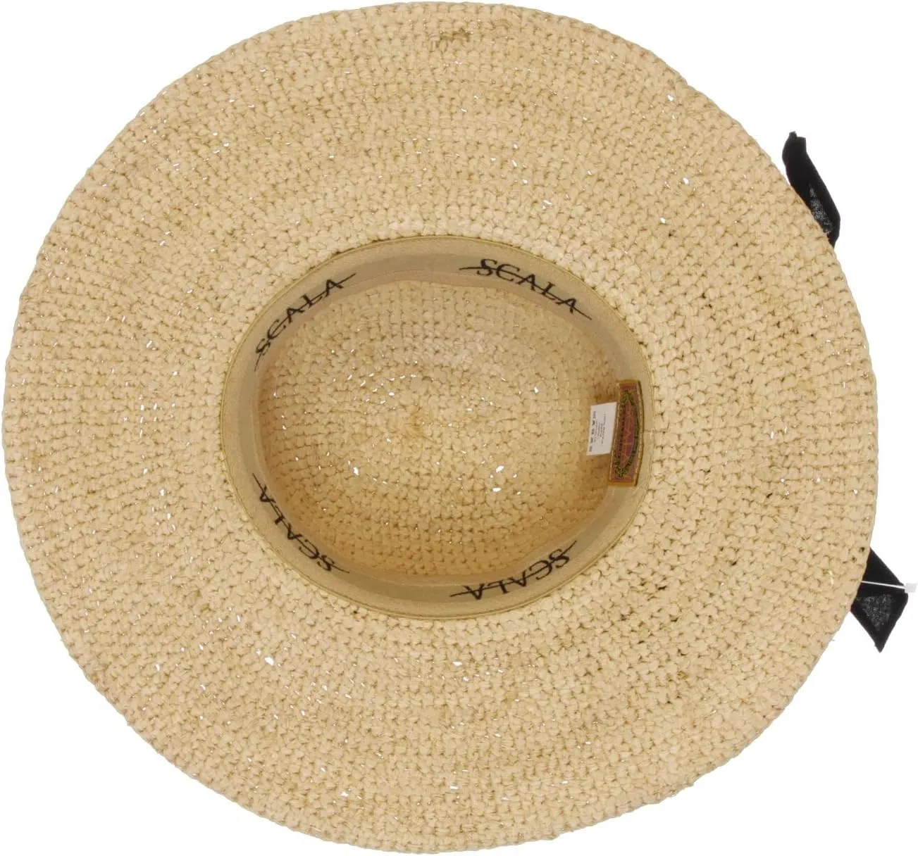 Scala Women's One Size Big Brim Raffia Hat