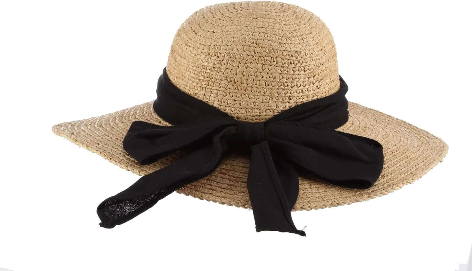 Scala Women's One Size Big Brim Raffia Hat