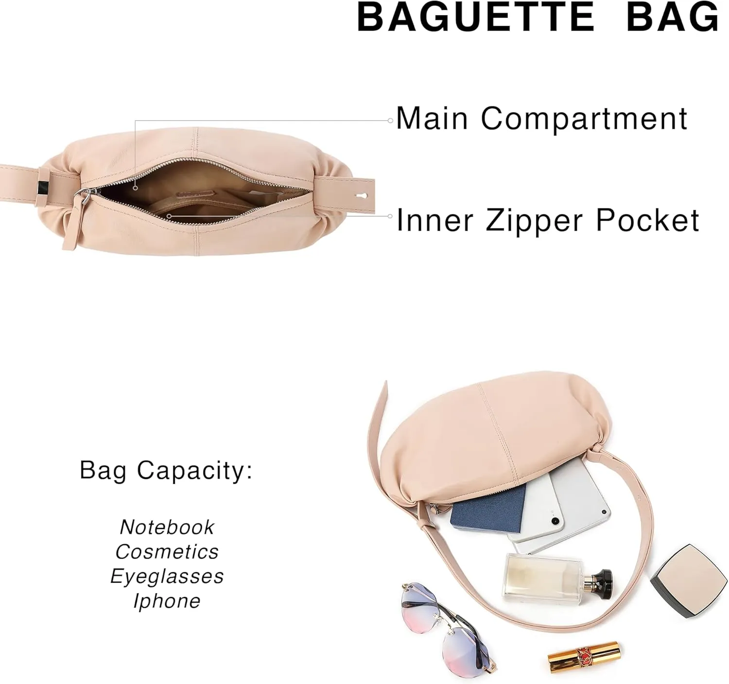 Scarleton Purses for Women, Crossbody Bags for Women, Lightweight with 2 Straps Shoulder Bag for Casual & Party, H2088