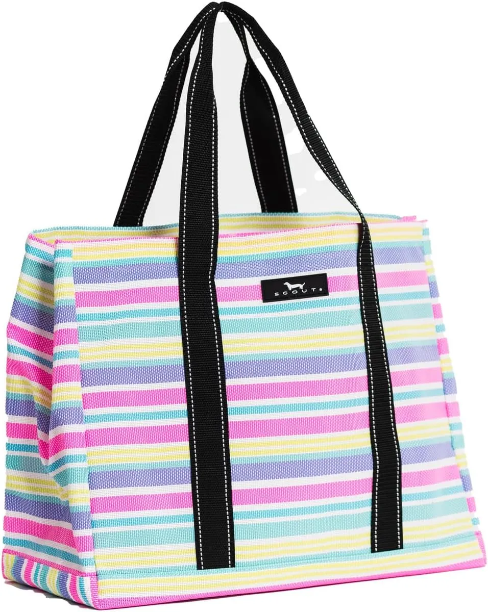SCOUT Roadtripper - Large Beach Tote Bags For Women - Sandproof Breathable Woven Beach Bag, Pool Bag And Travel - Mom Bag