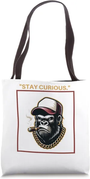 shakevision stay curious Tote Bag
