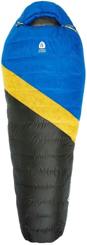 Sierra Designs Nitro 35 Degree 800 Fill DriDown Sleeping Bag - Ultralight Down Sleeping Bag for Backpacking and Camping for Men & Women – Sub 1.5lbs