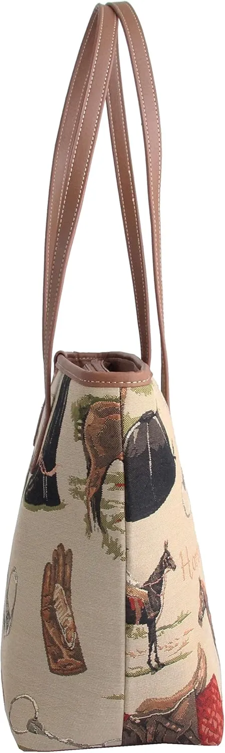 Signare Tapestry Shoulder Bag Tote Bag for Women with Travel or Work Tote Bags for Women