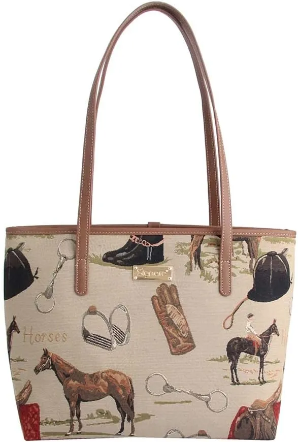 Signare Tapestry Shoulder Bag Tote Bag for Women with Travel or Work Tote Bags for Women