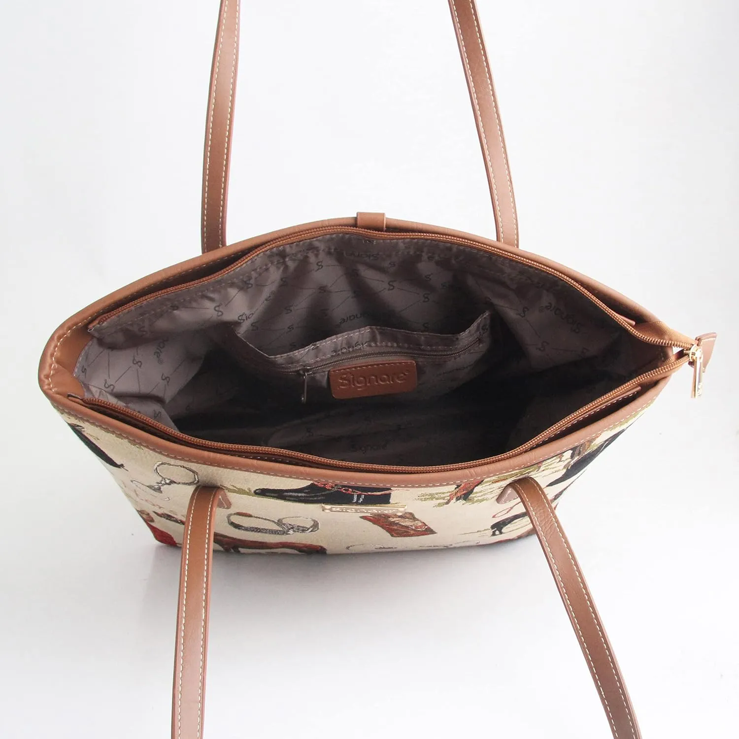 Signare Tapestry Shoulder Bag Tote Bag for Women with Travel or Work Tote Bags for Women