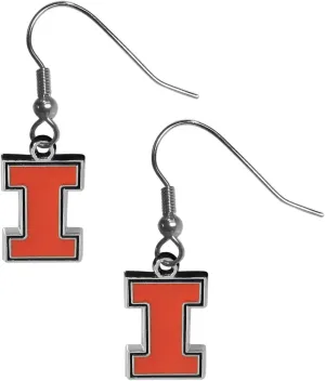 Siskiyou NCAA unisex-adult Chrome Dangle Earrings