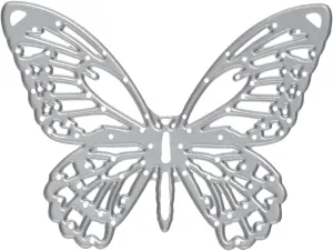 Sizzix 661182 Detailed Butterflies Thinlits Die Set by Tim Holtz (4/Pack)