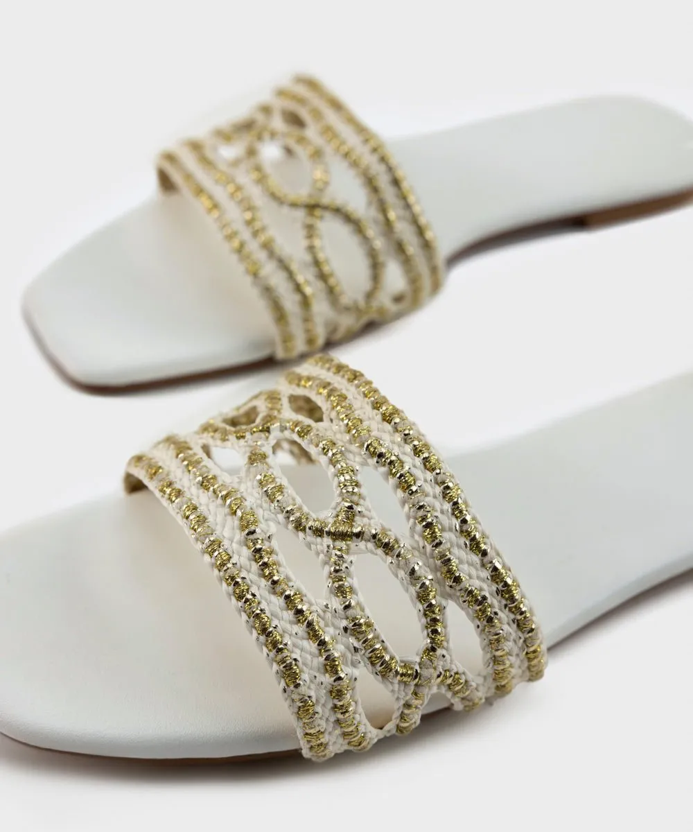 Square Toe Flats